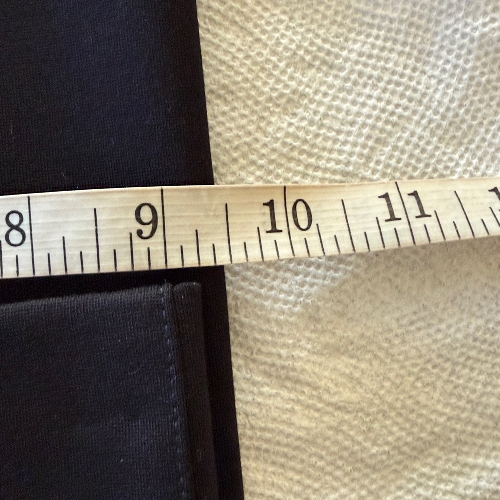 Banana Republic Black Ponte Pull-On Wide Leg Pants Size Small - Picture 12 of 14